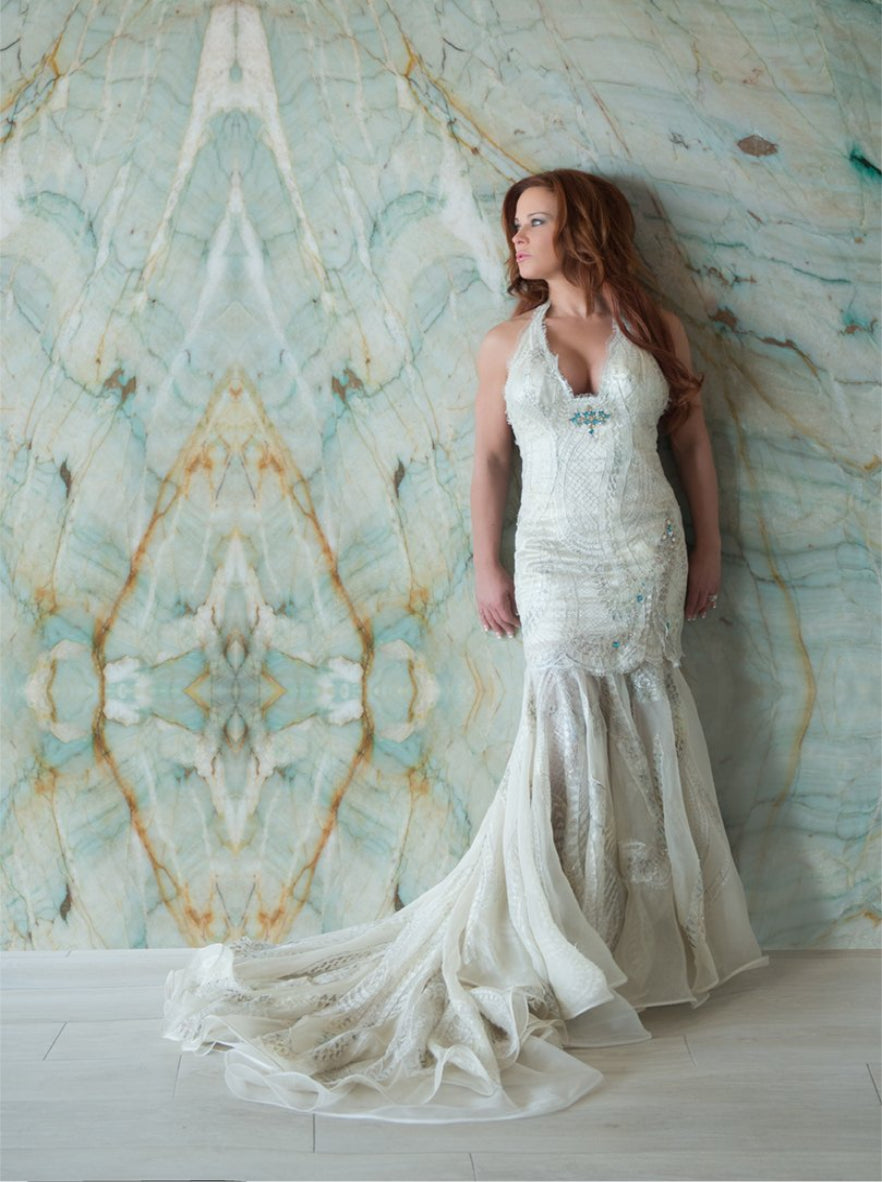 Sweetheart Strapless Lace Mermaid Wedding Dress | Dream Dresses by P.M.N.